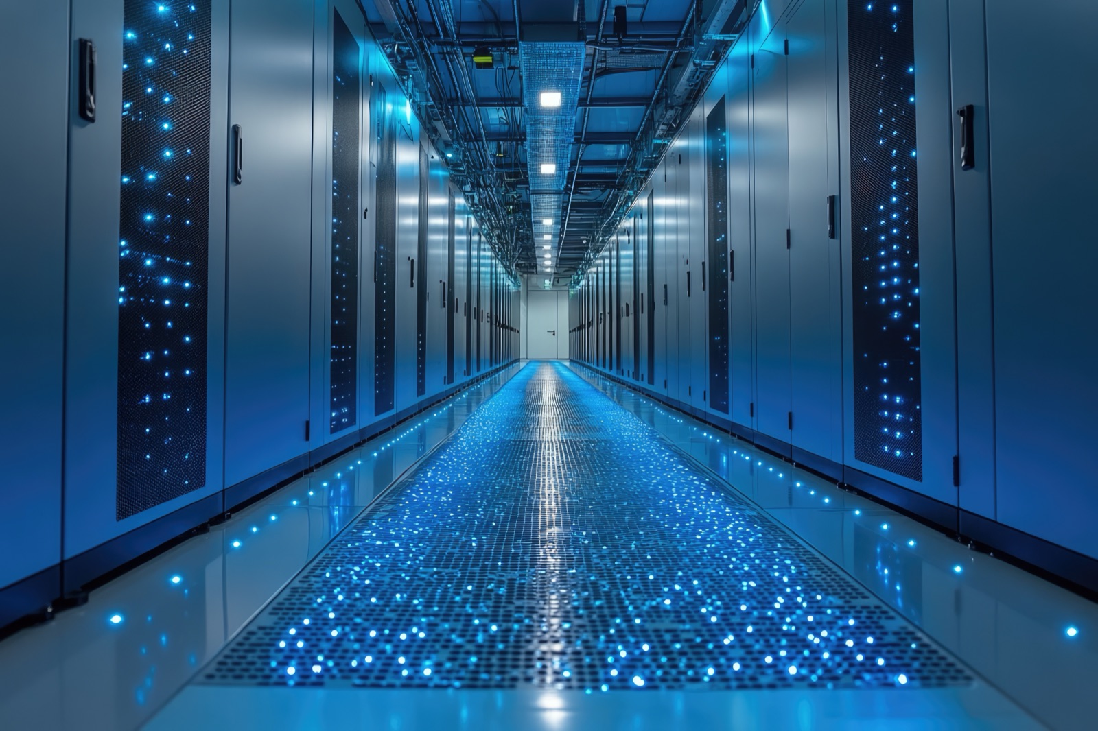 Datacenter profesional de VisualTec HOST en Madrid con servidores de alto rendimiento
